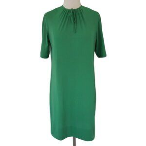 vtg RUTH WALTER green jersey dress